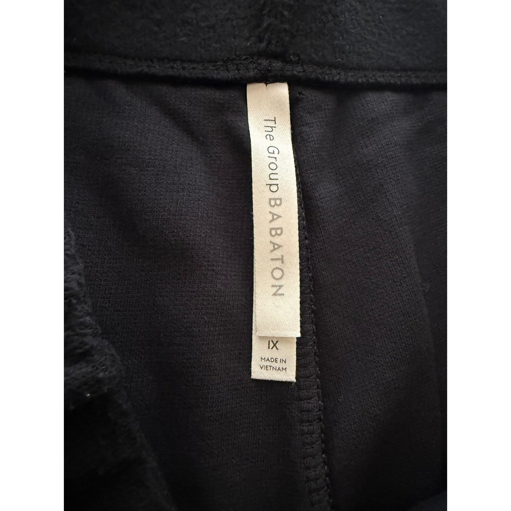 Aritzia The Group Babaton Knit Lounge Pants‎ Womens 1X Black Pull-On Sweatpants - Picture 4 of 10